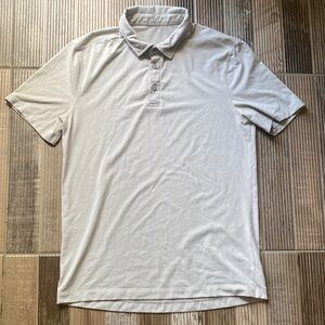 Men's Classic Gray Polo Shirt